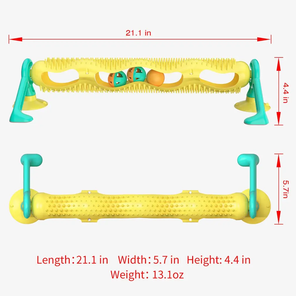 Cat Toy Interactive Cat Window Suction Cup Track Ball Funny Play Hose With Balls Playing Exercise Toys For Cats
Cat Toy Interactive Cat Window Suction Cup Track Ball Funny Play Hose With Balls Playing Exercise Toys For Cats