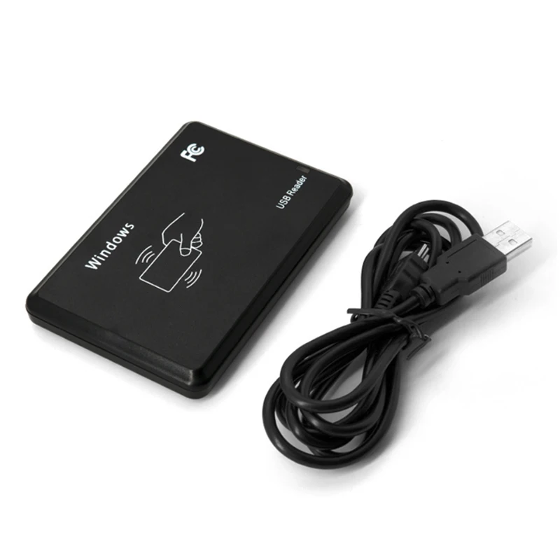 13.56mhz+125khz No driver double frequency RFID reader black high quality low price Support Windows95/98/2000/XP
13.56mhz+125khz No driver double frequency RFID reader black high quality low price Support Windows95/98/2000/XP