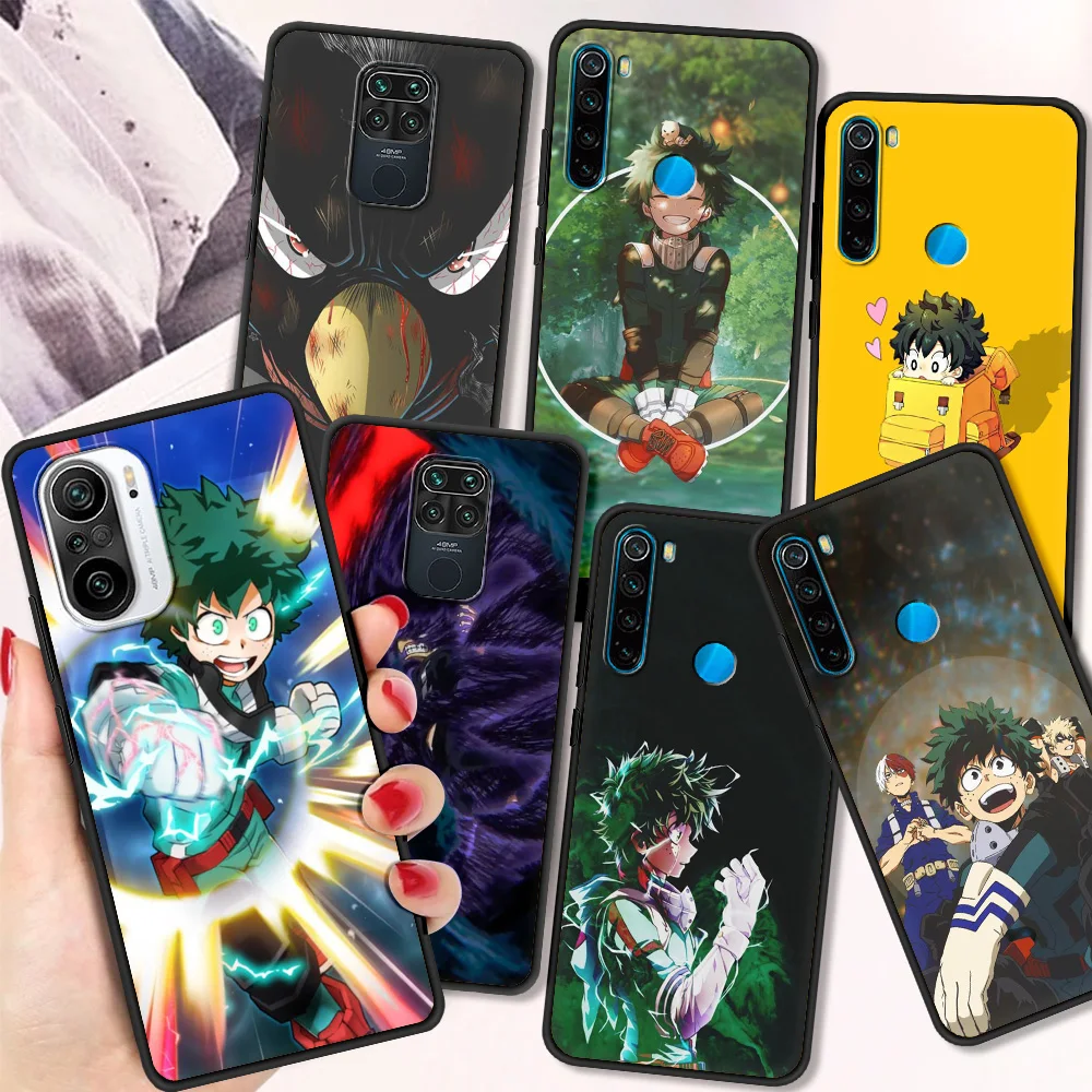 Чехол для Redmi Note 10 9 9s 8 8T 7 Pro, противоударный чехол с рисунком аниме Моя геройская академия, черный мягкий чехол для Redmi 9A, 9C, 8, 8A, оболочка
Чехол для Redmi Note 10 9 9s 8 8T 7 Pro, противоударный чехол с рисунком аниме Моя геройская академия, черный мягкий чехол для Redmi 9A, 9C, 8, 8A, оболочка