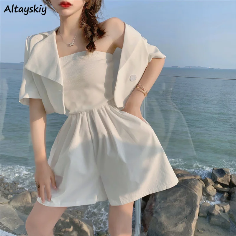 Women Blazers Solid Short Puff Sleeve Crop Tops Summer Thin Casual Outwear Girls Sweet Vintage Harajuku Top Korean Style Ulzzang
Women Blazers Solid Short Puff Sleeve Crop Tops Summer Thin Casual Outwear Girls Sweet Vintage Harajuku Top Korean Style Ulzzang