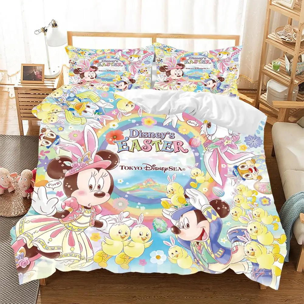 Disney Mickey Minnie Mouse Printed Bedding Set Home Textile Cartoon Single Twin Queen King Bedclothes Children Boy Girl Bedroom
Disney Mickey Minnie Mouse Printed Bedding Set Home Textile Cartoon Single Twin Queen King Bedclothes Children Boy Girl Bedroom