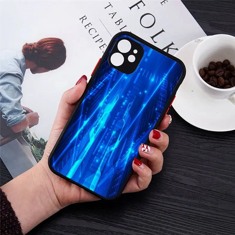 Artificial intelligence Tech Light Phone Case Matte Transparent for iPhone 11 12 7 8 s mini pro X XS XR MAX Plus cover
Artificial intelligence Tech Light Phone Case Matte Transparent for iPhone 11 12 7 8 s mini pro X XS XR MAX Plus cover