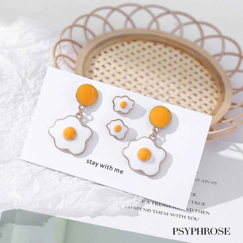 Poached Egg Earrings unusual earrings fashion jewelry earring 2021 trend new summer
Poached Egg Earrings unusual earrings fashion jewelry earring 2021 trend new summer