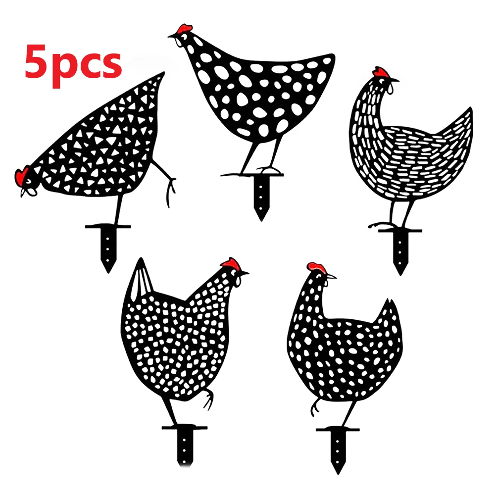5pcs Hen Yard Decor Lawn Stakes Gardening Ornaments Acrylic Black Chicken Art Gardening Gift Yard Decor Art Creative New
5pcs Hen Yard Decor Lawn Stakes Gardening Ornaments Acrylic Black Chicken Art Gardening Gift Yard Decor Art Creative New