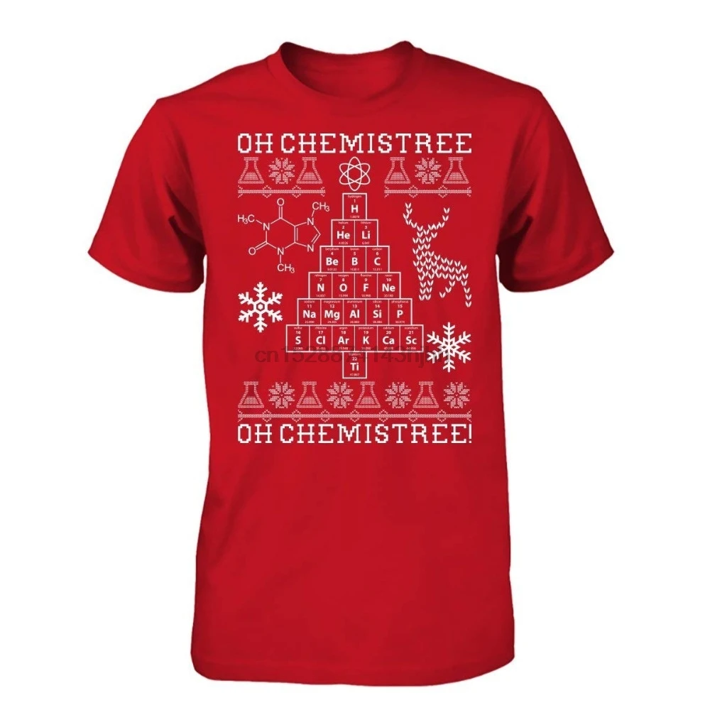 2019 New Short Sleeve Casual Oh Chemistree Oh Chemistree! Ugly Christmas Chemistry T-Shirt Funny Clothing T Shirts
2019 New Short Sleeve Casual Oh Chemistree Oh Chemistree! Ugly Christmas Chemistry T-Shirt Funny Clothing T Shirts