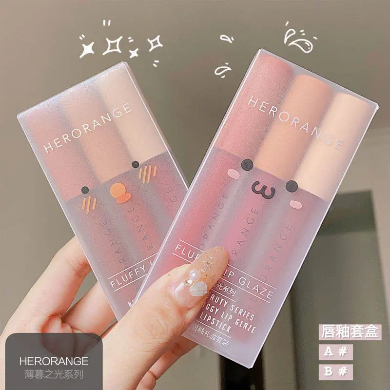 3Pcs/set Value Matte Lip Gloss Set Velvet Matte Liquid Lipstick Waterproof Long Lasting Lipstick Women Lip Tint Cosmetics Set
3Pcs/set Value Matte Lip Gloss Set Velvet Matte Liquid Lipstick Waterproof Long Lasting Lipstick Women Lip Tint Cosmetics Set