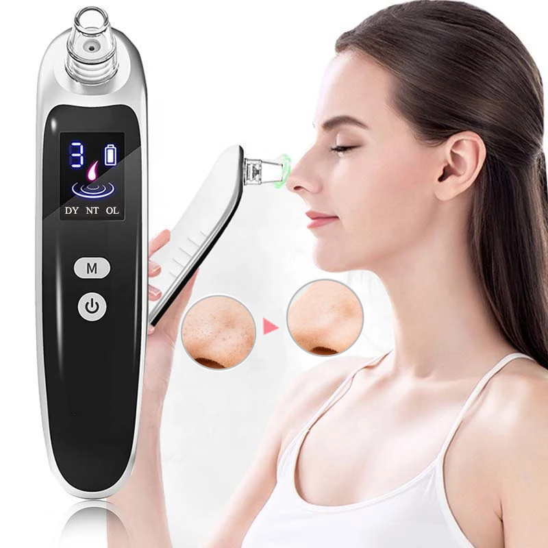 Electric Blackhead Remover Nose Face Blackhead Acne Vacuum Cleaner Pore Skin Care Tools Deep Cleansing Suction Machine
Electric Blackhead Remover Nose Face Blackhead Acne Vacuum Cleaner Pore Skin Care Tools Deep Cleansing Suction Machine