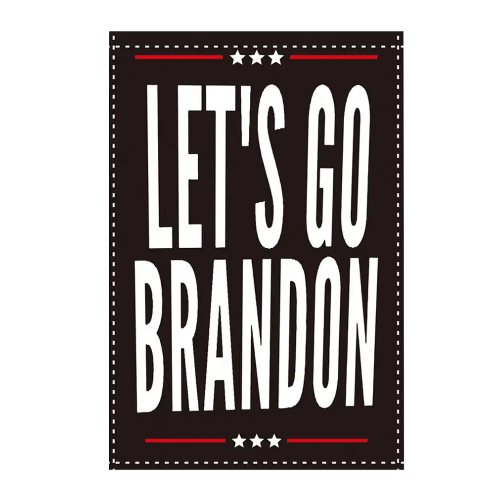 Флаги Брендона Let's Go-флаг сада-двусторонний наружный внутренний Садовый флаг с обеих сторон можно правильно прочитать 
Флаги Брендона Let's Go-флаг сада-двусторонний наружный внутренний Садовый флаг с обеих сторон можно правильно прочитать