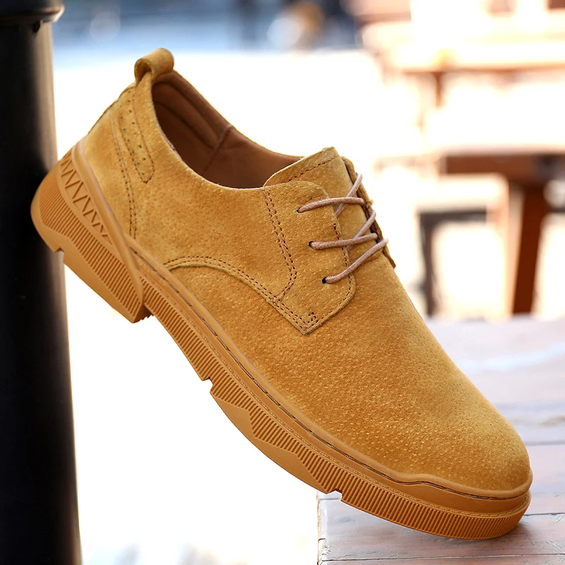 Men Genuine Leather Fashion Breathable Shoes Casual Outdoor Walking lace up comfortable Shoes
Men Genuine Leather Fashion Breathable Shoes Casual Outdoor Walking lace up comfortable Shoes