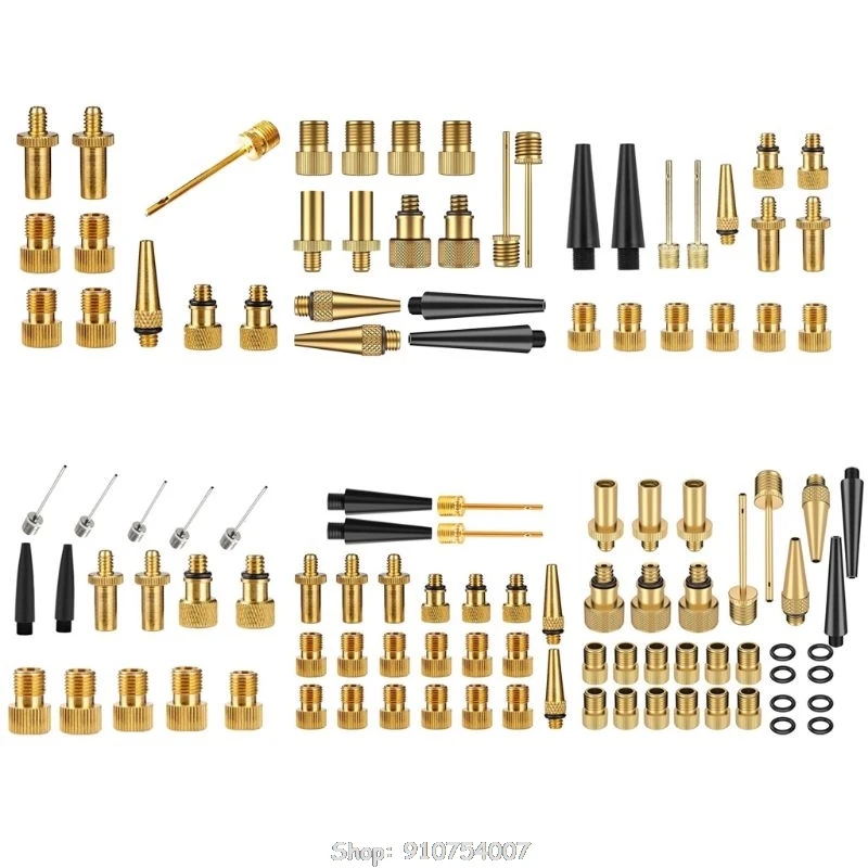 Bike Bicycle Brass Presta and Schrader Tire Valve Adapter Kit Ball Pump Needle D24 20 Dropship
Bike Bicycle Brass Presta and Schrader Tire Valve Adapter Kit Ball Pump Needle D24 20 Dropship