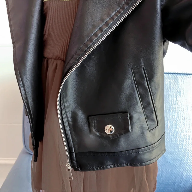 Baby Girl Boy Jacket+Dress Suit Spring Autumn Winter Motorcycle clothing For Kids Children Leather Jackets Girls Princess Dress
Baby Girl Boy Jacket+Dress Suit Spring Autumn Winter Motorcycle clothing For Kids Children Leather Jackets Girls Princess Dress