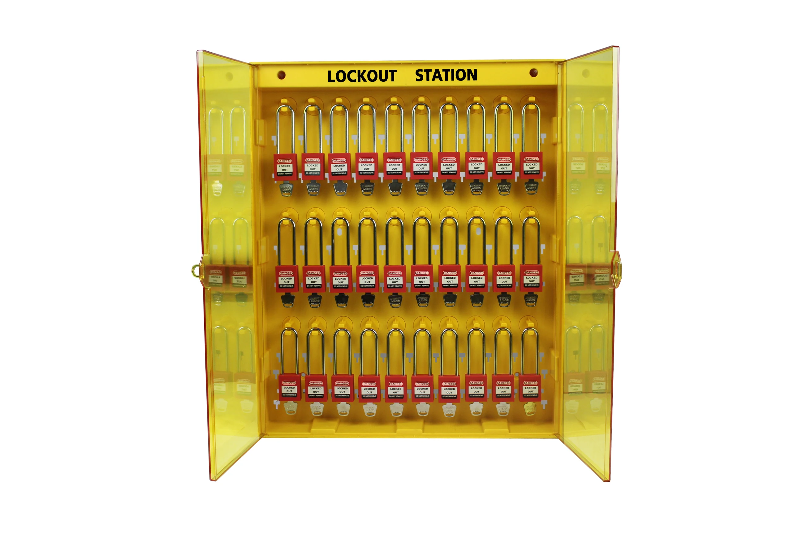 Management lockout station protable group lock box steel removable protect yellow safe tool Industrial
Management lockout station protable group lock box steel removable protect yellow safe tool Industrial