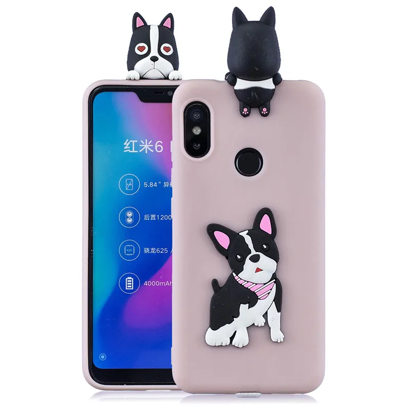 Чехол-накладка для Xiaomi Mi A1 A2 Lite A3 Redmi 6 Pro Note силикон ТПУ | Мобильные телефоны и