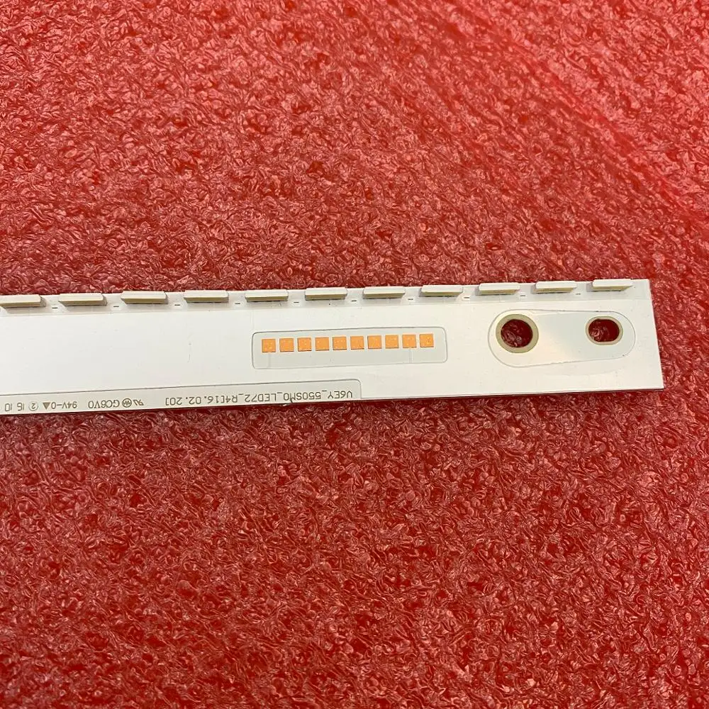 6 PCS/lot LED backlight strip for Samsung UE55K5510 UE55K6300 BN96-39508A 39509A LM41-00238A 00301A V6EY_550SM0_LED72_R4
6 PCS/lot LED backlight strip for Samsung UE55K5510 UE55K6300 BN96-39508A 39509A LM41-00238A 00301A V6EY_550SM0_LED72_R4