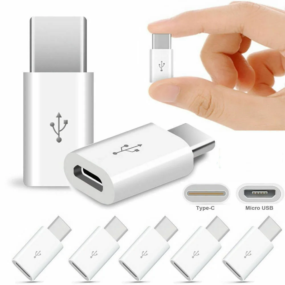1 шт. переходник с Micro USB Type C Мама на папа Micro-B USB-C разъем типа для передачи данных