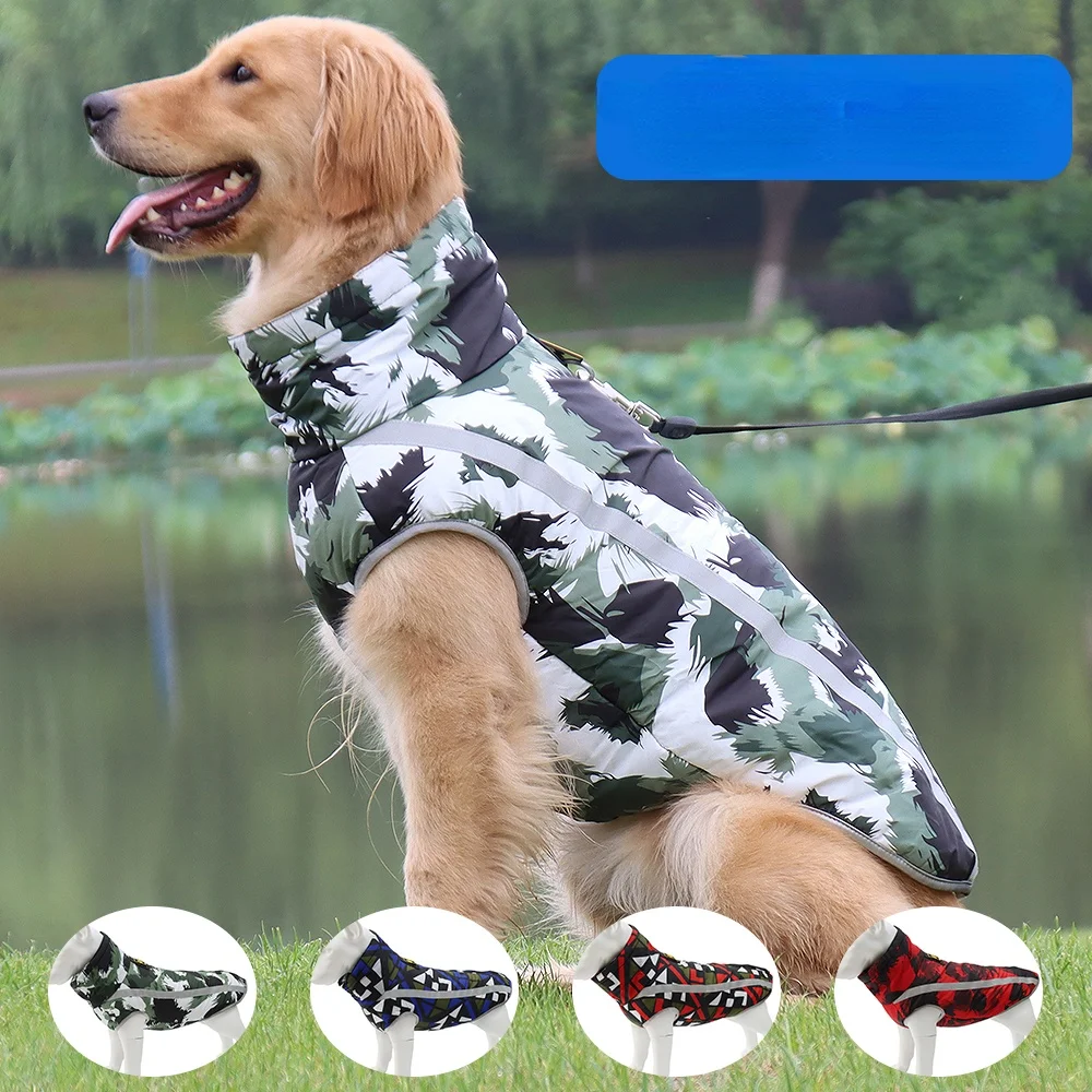 Winter Pet Dog Clothes French Bulldog thickened Pet Warm Jacket Coat Waterproof reflective Dog Vest For Small Medium Large Dogs
Winter Pet Dog Clothes French Bulldog thickened Pet Warm Jacket Coat Waterproof reflective Dog Vest For Small Medium Large Dogs
