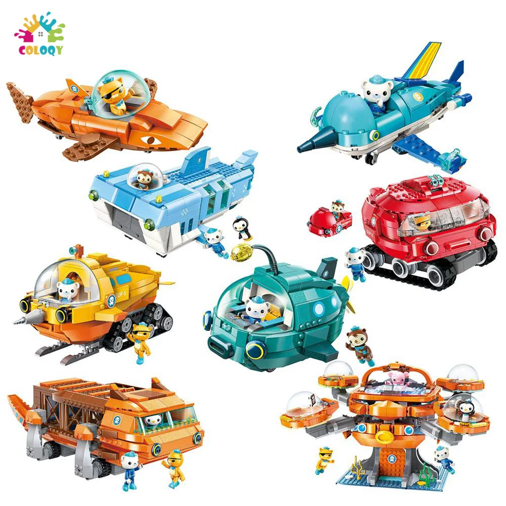 Underwater World Building Block Octopod Submarine Boat Educational Mini Action Figures Bricks Educational Toys for Children Gift
Underwater World Building Block Octopod Submarine Boat Educational Mini Action Figures Bricks Educational Toys for Children Gift