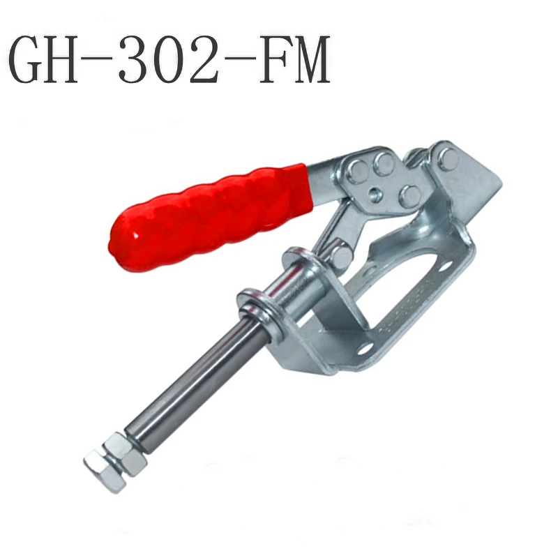 Недавно 300 фунтов/136 кг GH-302FM быстроразъемный зажим пуш-ап Тип ручной инструмент оборудования зажим оснастки зажим
Недавно 300 фунтов/136 кг GH-302FM быстроразъемный зажим пуш-ап Тип ручной инструмент оборудования зажим оснастки зажим