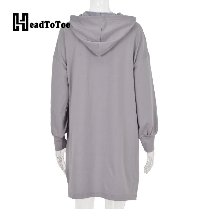 Solid Casual Fashion Dresses for Women Full Sleeve Hooded Straight Above Knee Hoodie Dress Women
Solid Casual Fashion Dresses for Women Full Sleeve Hooded Straight Above Knee Hoodie Dress Women