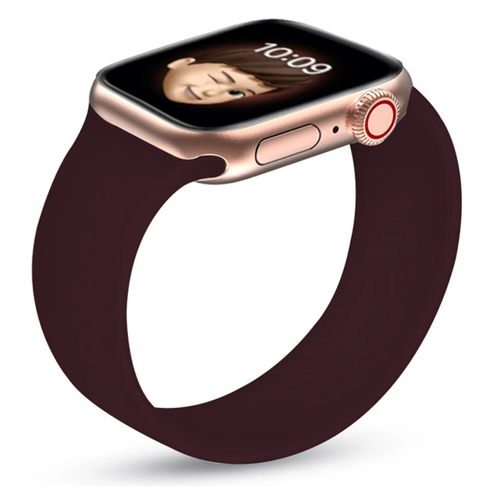 Ремешок SOLO LOOP для Apple Watch Band 44 мм 40 мм 38 мм 42 мм, силиконовый браслет для pulseira, correa iwatch Series 7 6 5/4/3/SE 45 мм 41 мм
Ремешок SOLO LOOP для Apple Watch Band 44 мм 40 мм 38 мм 42 мм, силиконовый браслет для pulseira, correa iwatch Series 7 6 5/4/3/SE 45 мм 41 мм