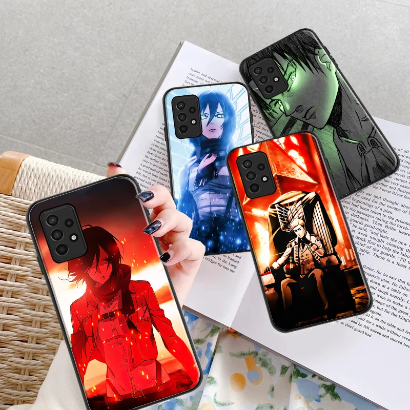 Attack On Titan Japanese Anime Phone Case For Samsung Galaxy A11 A21S A31 A32 A41 A42 A51 A52 A71 A72 Back Cover Funda Capa
Attack On Titan Japanese Anime Phone Case For Samsung Galaxy A11 A21S A31 A32 A41 A42 A51 A52 A71 A72 Back Cover Funda Capa