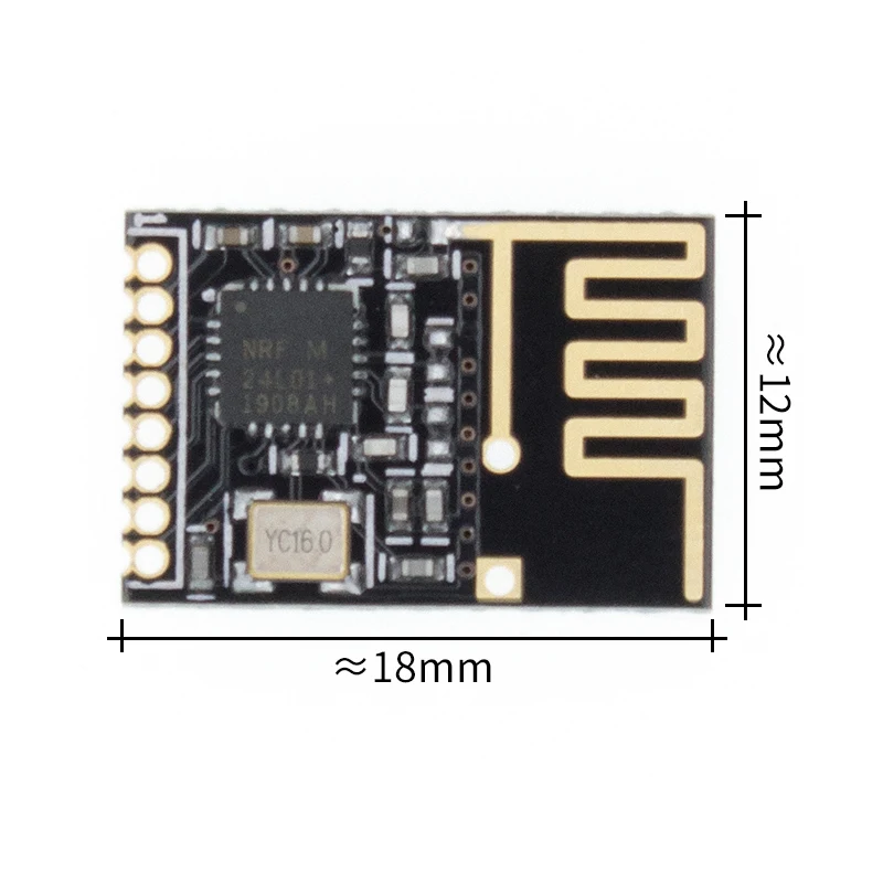 Беспроводной приемопередатчик NRF24L01 + 2 4 ГГц модуль антенны для Arduino Microcontroll PCB