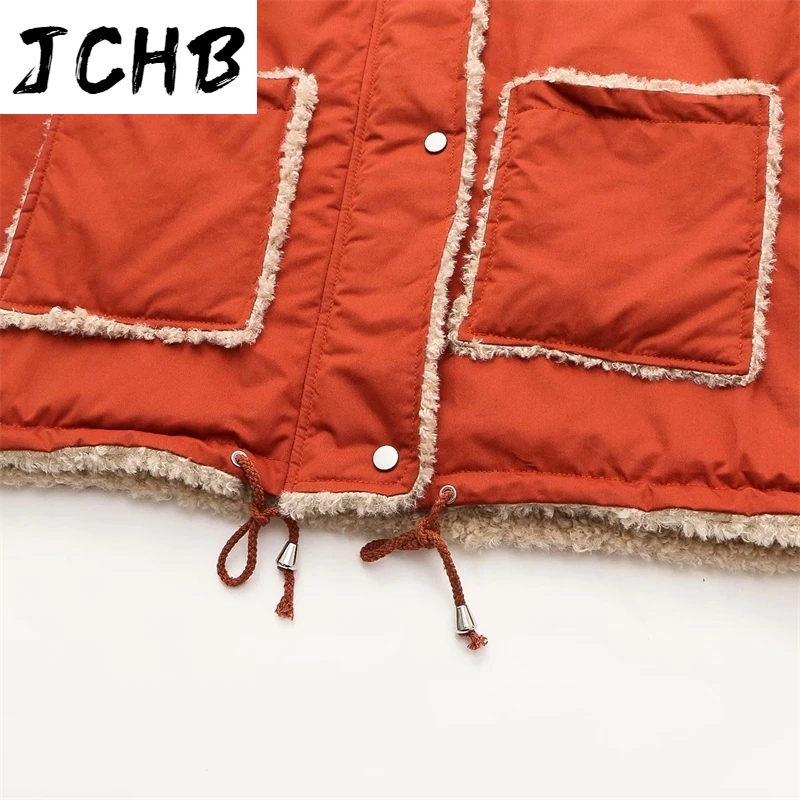 JCHB Winter thicken lambswool coat for women casual Warm Woman Clothing Parkas korean loose cashmere winter jacket female 2021
JCHB Winter thicken lambswool coat for women casual Warm Woman Clothing Parkas korean loose cashmere winter jacket female 2021