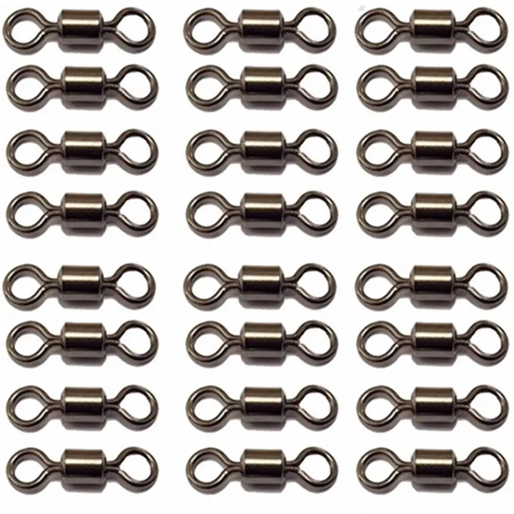 100Pcs Heavy Duty Fishing Barrel Bearing Rolling Swivel Ring Connector Accessory Swing Snap Connector Carp Fishing Accessories
100Pcs Heavy Duty Fishing Barrel Bearing Rolling Swivel Ring Connector Accessory Swing Snap Connector Carp Fishing Accessories