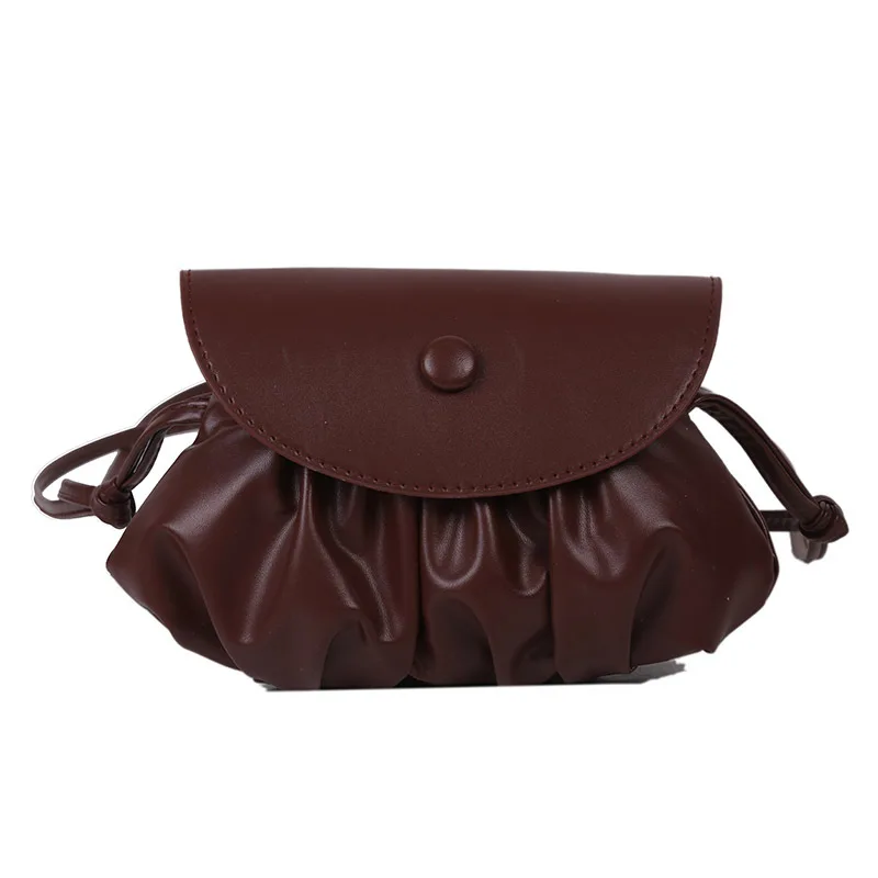 New pleated bag slung shoulder bag soft leather dumpling bag Ashigo with cloud bag small hand bag women
New pleated bag slung shoulder bag soft leather dumpling bag Ashigo with cloud bag small hand bag women