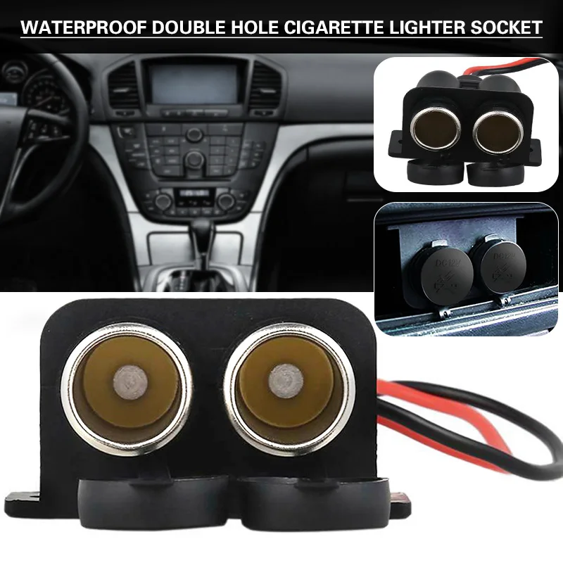 Mayitr 1pc DC 12V Car Auto Cigarette Lighter Double Holder Female Socket Adapter Splitter Dustproof Cover
Mayitr 1pc DC 12V Car Auto Cigarette Lighter Double Holder Female Socket Adapter Splitter Dustproof Cover