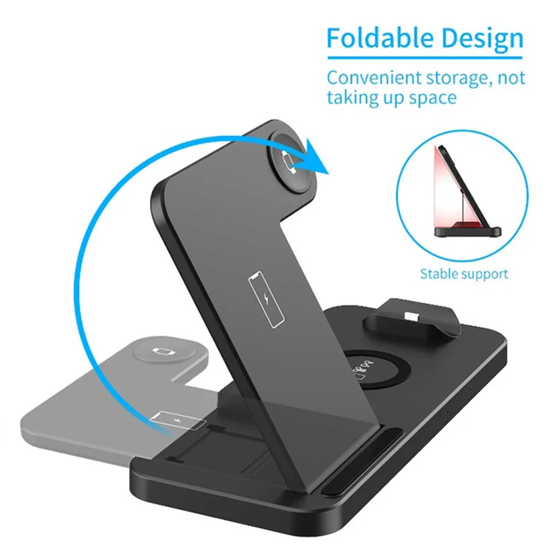 15W 4 In 1 Wireless Charger Induction Charging Stand for IPhone 12 11 X XS XR 8 apple watch dock SE 6 5 4 wireless charging pad
15W 4 In 1 Wireless Charger Induction Charging Stand for IPhone 12 11 X XS XR 8 apple watch dock SE 6 5 4 wireless charging pad