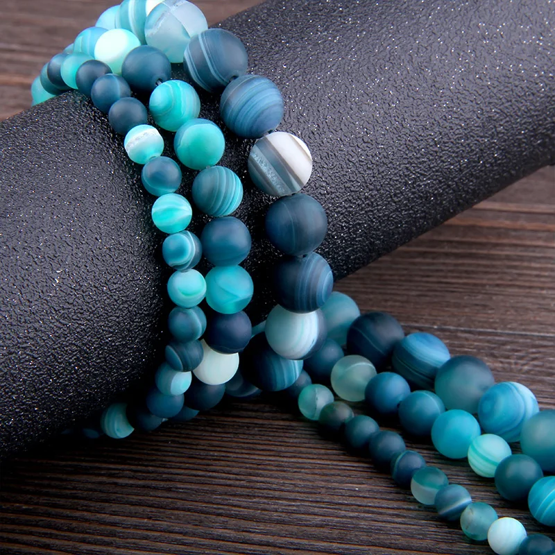 4/6/8/10/12mm Dull Polished Agates Beads Matte Round Natural Striped Agat Loose Beads For Jewelry Making Bracelet Diy 15.5"
4/6/8/10/12mm Dull Polished Agates Beads Matte Round Natural Striped Agat Loose Beads For Jewelry Making Bracelet Diy 15.5"