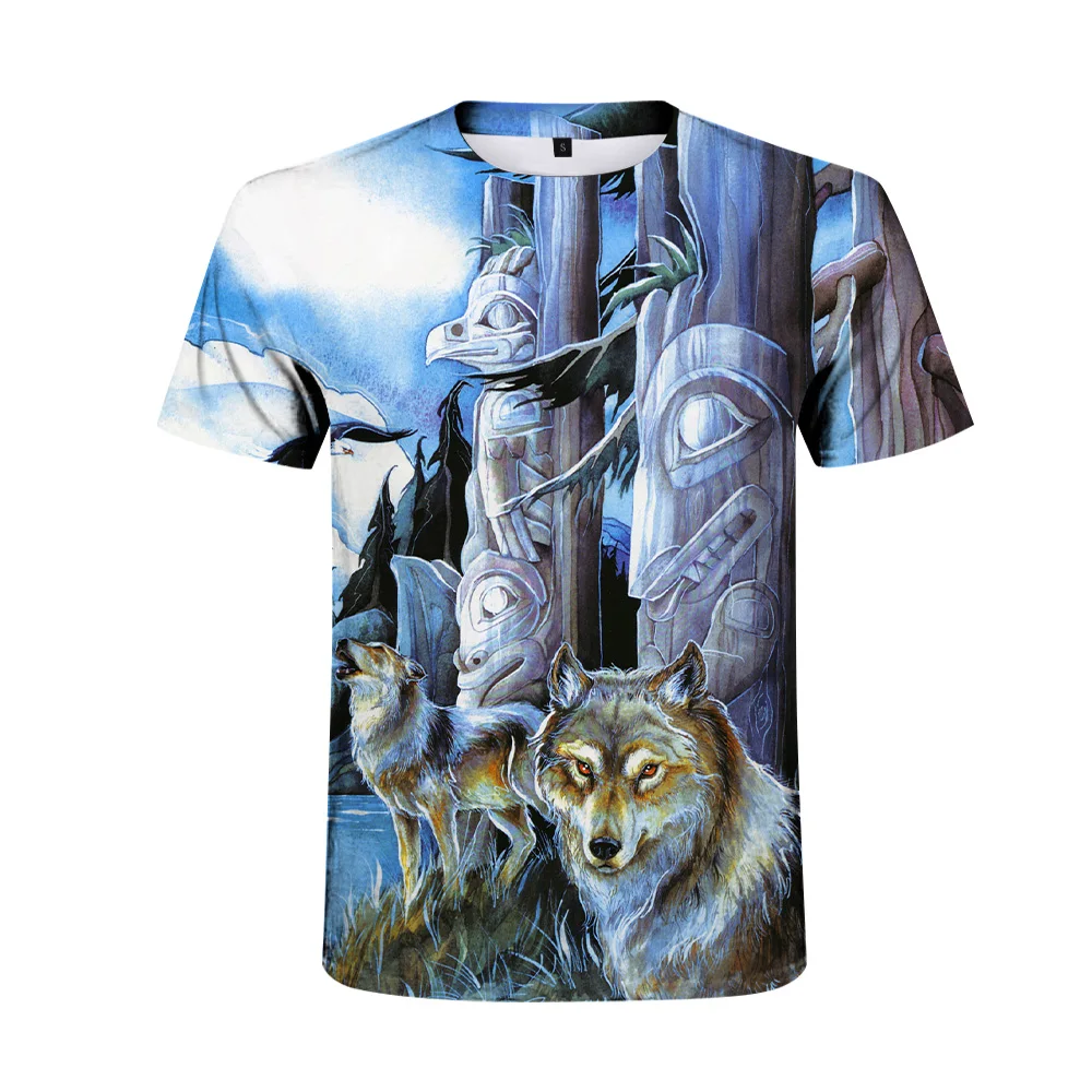 Summer New Men's/Women's 3D Tshirt Top Wolf Animal Crossing New Horizons Harajuku O-Neck Oversized Short-Sleeved Fashion T-Shirt
Summer New Men's/Women's 3D Tshirt Top Wolf Animal Crossing New Horizons Harajuku O-Neck Oversized Short-Sleeved Fashion T-Shirt