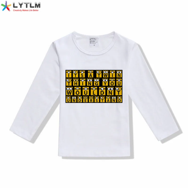 LYTLM топы для девочек-подростков зимняя одежда маленьких девочек с длинным