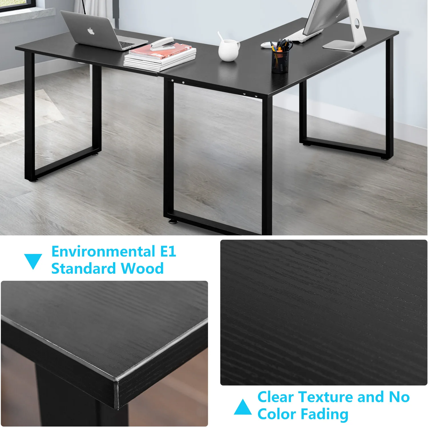 Modern Home Office Furnitures U_style L-Shape Computer Desk Computer Table Office Desk Wooden Laptop Table Study Corner Table
Modern Home Office Furnitures U_style L-Shape Computer Desk Computer Table Office Desk Wooden Laptop Table Study Corner Table