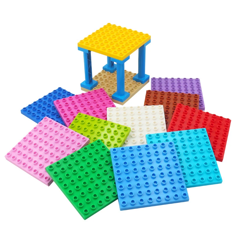 8*8 Dots Double Sided Base Plates Building Blocks Floor Big Bricks Kids DIY Block Plates Children Kids Toys Gift
8*8 Dots Double Sided Base Plates Building Blocks Floor Big Bricks Kids DIY Block Plates Children Kids Toys Gift
