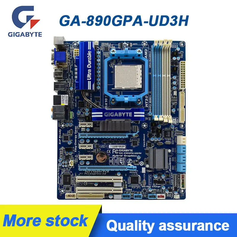 Материнская плата Gigabyte GA-890GPA-UD3H 890GPA-UD3H 890G, разъем AM3 DDR3 SATA2 USB2.0 ATX, оригинальная б/у
Материнская плата Gigabyte GA-890GPA-UD3H 890GPA-UD3H 890G, разъем AM3 DDR3 SATA2 USB2.0 ATX, оригинальная б/у