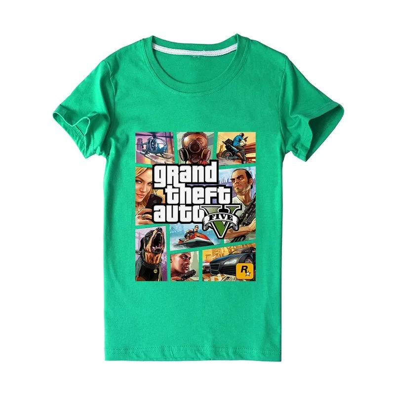 2020 Grand Theft Auto GA 5 Shirt Children Street with Kids Boys Graphic Shirtsops Short Sleeve ee Baby Girl Clothes
2020 Grand Theft Auto GA 5 Shirt Children Street with Kids Boys Graphic Shirtsops Short Sleeve ee Baby Girl Clothes