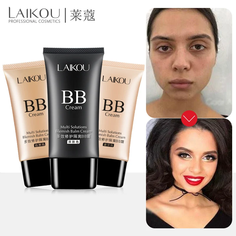 Brand Korean LAIKOU BB Cream Concealer Moisturizing Foundation Makeup Bare Whitening Face Beauty Make Up Cover Concealer
Brand Korean LAIKOU BB Cream Concealer Moisturizing Foundation Makeup Bare Whitening Face Beauty Make Up Cover Concealer
