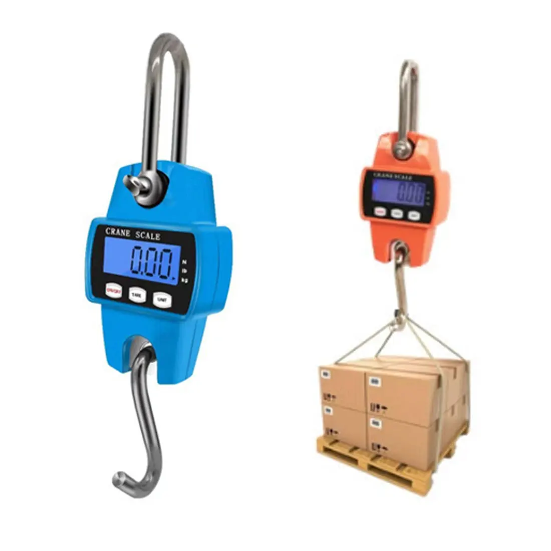 300kg/50g Crane Scale Weight Heavy Duty Hanging Hook Scales Portable Digital Luggage Stainless Steel LCD Display Kg/LB/N Mode
300kg/50g Crane Scale Weight Heavy Duty Hanging Hook Scales Portable Digital Luggage Stainless Steel LCD Display Kg/LB/N Mode