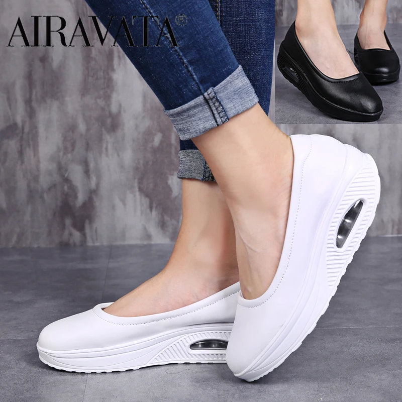 White Nurse Shoe Women Walking Shoes Cushioned Comfortable Casual Loafers Slip-on Lazy Footwear
White Nurse Shoe Women Walking Shoes Cushioned Comfortable Casual Loafers Slip-on Lazy Footwear