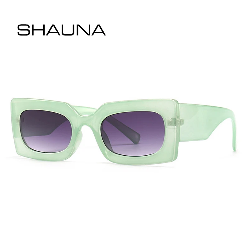 SHAUNA Retro Rectangle Jelly Orange Green Sunglasses Women Fashion Gradient Shades UV400 Brand Designer Men Square Sun Glasses
SHAUNA Retro Rectangle Jelly Orange Green Sunglasses Women Fashion Gradient Shades UV400 Brand Designer Men Square Sun Glasses