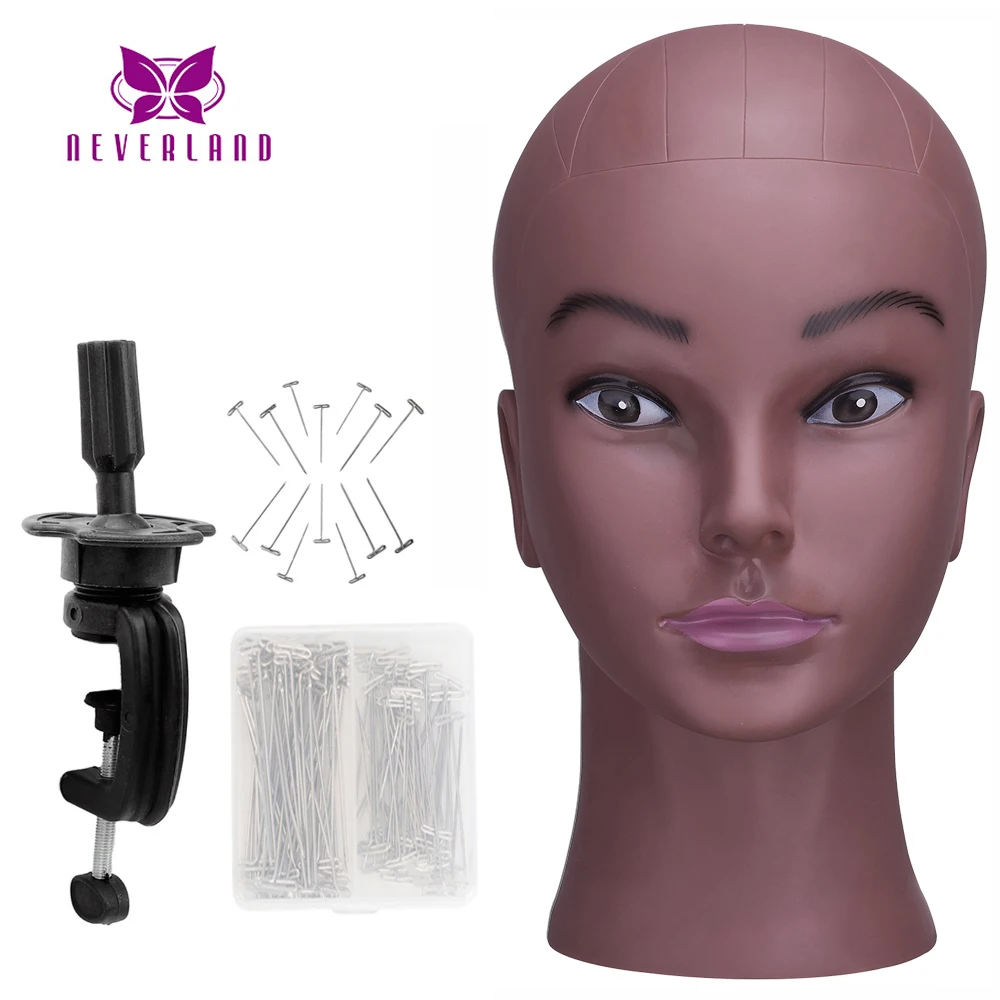 20'' African Mannequin Head for Wig Making Hat Display Cosmetology Manikin Training Head for Makeup Practice with Wig Head Stand
20'' African Mannequin Head for Wig Making Hat Display Cosmetology Manikin Training Head for Makeup Practice with Wig Head Stand