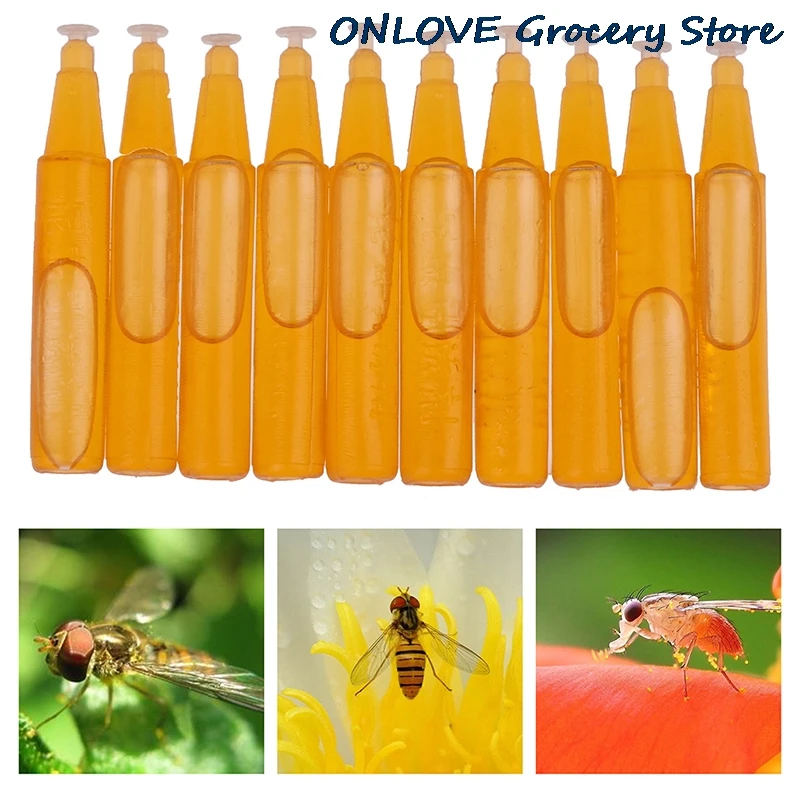 10Pcs Fruit Fly Attractant 2ml Trap Bait Beekeeping Beehive Tool Killer Orchard Insect Repellent Supplies Trapping Tool Liquid
10Pcs Fruit Fly Attractant 2ml Trap Bait Beekeeping Beehive Tool Killer Orchard Insect Repellent Supplies Trapping Tool Liquid