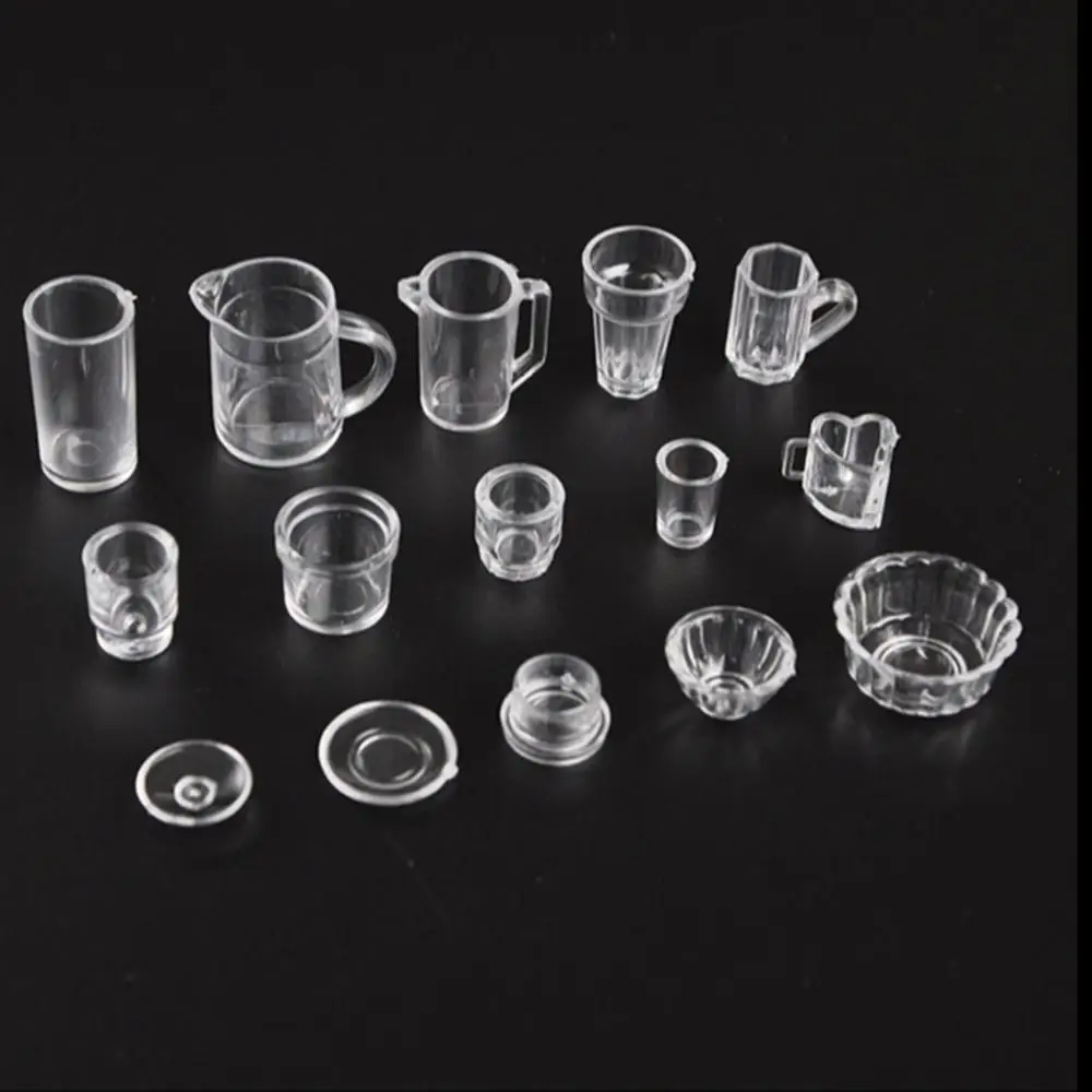 15PCS 1:12 Dollhouse Cup Set Mini Plastic Doll House Miniatures Tableware Drink Wine Bottles 
15PCS 1:12 Dollhouse Cup Set Mini Plastic Doll House Miniatures Tableware Drink Wine Bottles