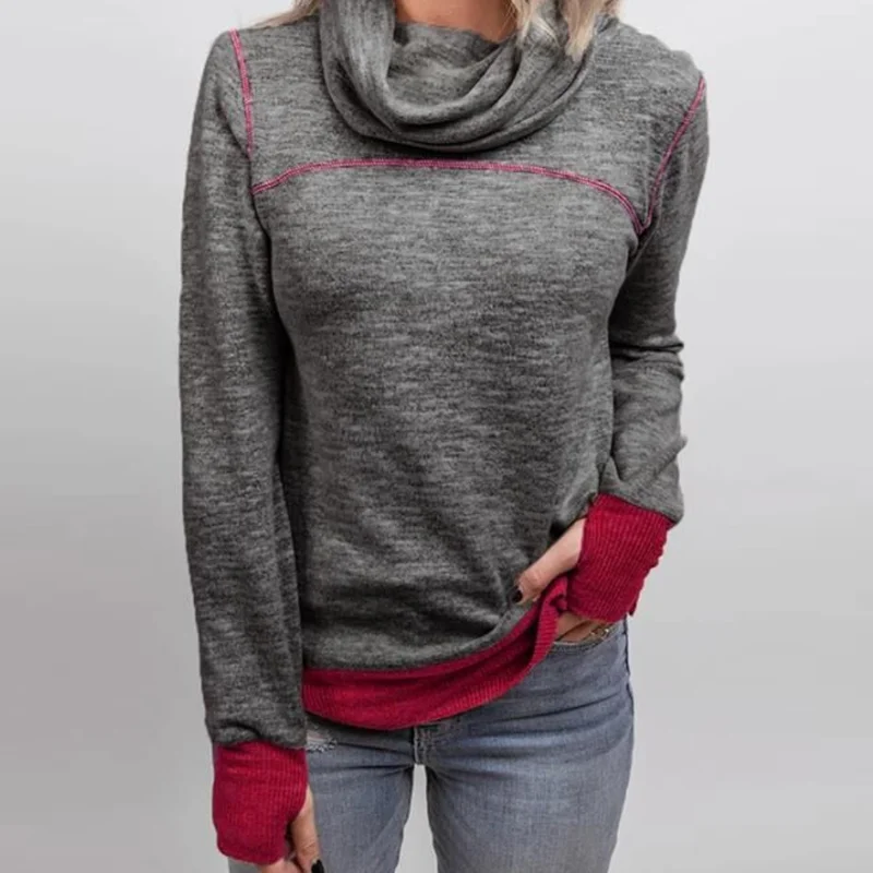 Autumn Turtleneck Blouse Sweatshirt Women 2021 Spring Solid Long Sleeve Harajuku Tops Shirt Lady Loose Blusa Pullover Streetwear
Autumn Turtleneck Blouse Sweatshirt Women 2021 Spring Solid Long Sleeve Harajuku Tops Shirt Lady Loose Blusa Pullover Streetwear