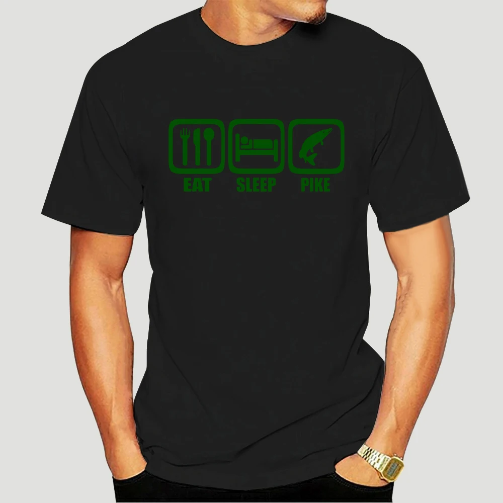 Men Clothing Eat Sleep Pike T Shirt Various Sizes Printed T Shirt Funny Fashion Brand
Men Clothing Eat Sleep Pike T Shirt Various Sizes Printed T Shirt Funny Fashion Brand