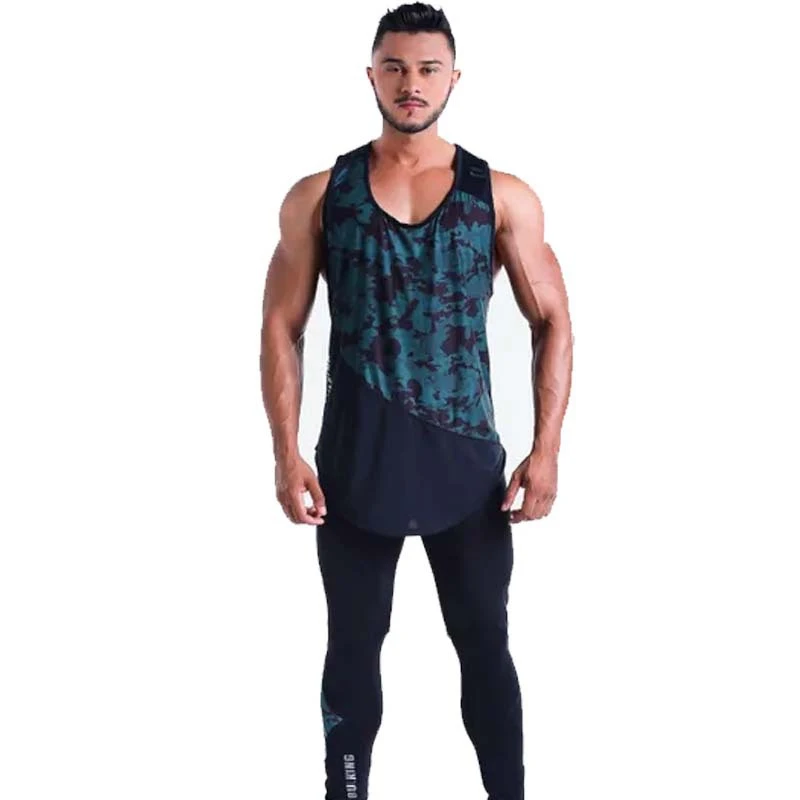 New Brand Clothing Summer Singlets Mens Tank Tops Shirt Bodybuilding Fitness Men's Camouflage patchwork Stringer Tanktop Vest
New Brand Clothing Summer Singlets Mens Tank Tops Shirt Bodybuilding Fitness Men's Camouflage patchwork Stringer Tanktop Vest