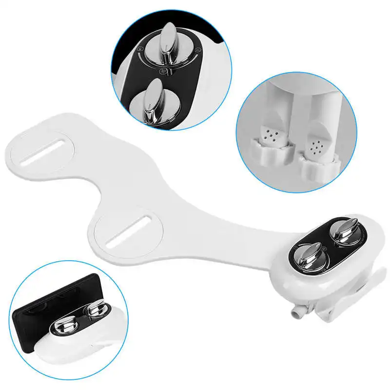 Ultra-Thin Toilet Bidet Cold Water Toilet Bidet Self-Cleaning Double Nozzle Toilet Seat Attachment with Mobile Phone Holder
Ultra-Thin Toilet Bidet Cold Water Toilet Bidet Self-Cleaning Double Nozzle Toilet Seat Attachment with Mobile Phone Holder