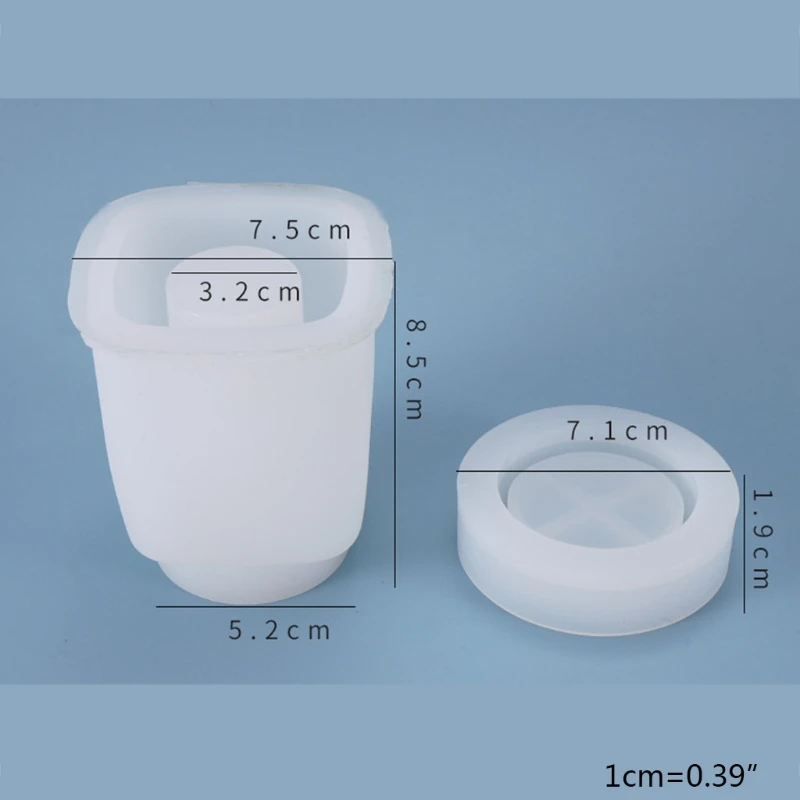 1 Set Crystal Epoxy Resin Mold Storage Box Casting Silicone Mould DIY Crafts Container Jewelry Decorations Making Tool
1 Set Crystal Epoxy Resin Mold Storage Box Casting Silicone Mould DIY Crafts Container Jewelry Decorations Making Tool